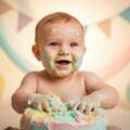 Keilor first birthday cake smash photography moments captured