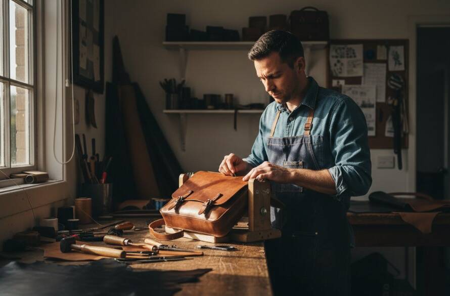 Dynamic wide-angle shot capturing the vibrant activity inside a local Knoxfield cafe, with a barista expertly crafting a coffee, bathed in warm, cinematic light, illustrating Knoxfield Victoria editorial photography for local businesses.