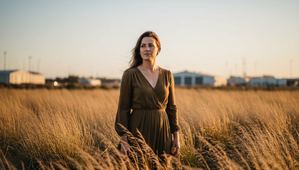 An ethereal fine art portrait captured in Laverton, Victoria, Australia, showcasing a subject in dramatic light, embodying the essence of Laverton fine art photography ethereal portraits Victoria with a cinematic, dreamlike quality.