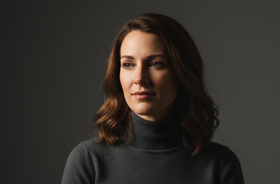 Dramatic, high-contrast studio portrait featuring an individual in Macedon, Victoria, showcasing the intense emotion captured through creative studio portraits, with the subject's face strongly lit from one side, casting evocative shadows.