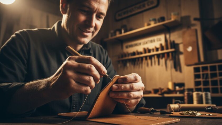 A dynamic, high-angle shot showcasing vibrant local produce from Newborough, expertly arranged on a rustic wooden table with the morning sun casting dramatic shadows, capturing the essence of Newborough advertising photography for local brands.