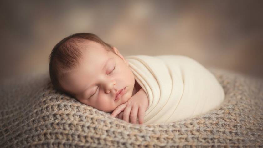A heartwarming and dramatic close-up of a newborn baby's tiny hands gently curled around a parent's finger, bathed in soft, ethereal natural light, capturing a Pakenham Victoria timeless newborn photography portraits moment. The focus is on the delicate details and emotional connection, set against a softly blurred, warm-toned backdrop, evoking a sense of pure love and serenity.