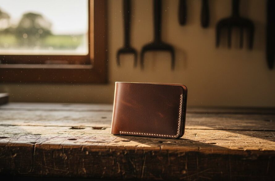 An epic, dramatic close-up shot showcasing a handcrafted artisanal ceramic mug on a weathered wooden table, bathed in golden hour light, reflecting the quality of premium Drouin product photography for regional businesses, with a blurred rustic Drouin town background.