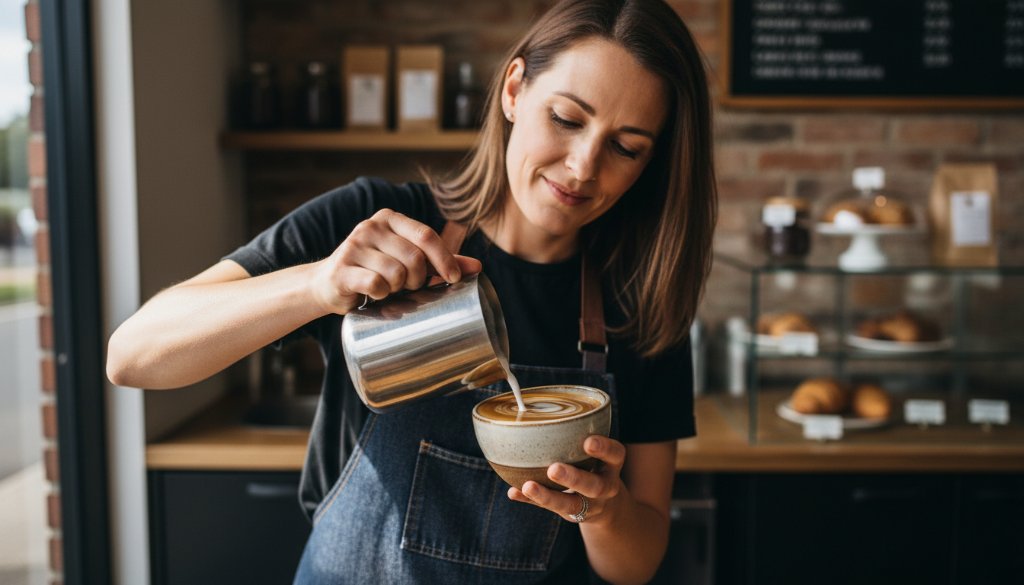 An epic moment captured in professional Heatherdale branding photography, featuring a local artisan passionately crafting pottery in a sun-drenched, rustic studio in Heatherdale, Victoria, with dramatic natural light highlighting their focused expression and the texture of their work, creating an inspiring visual story.