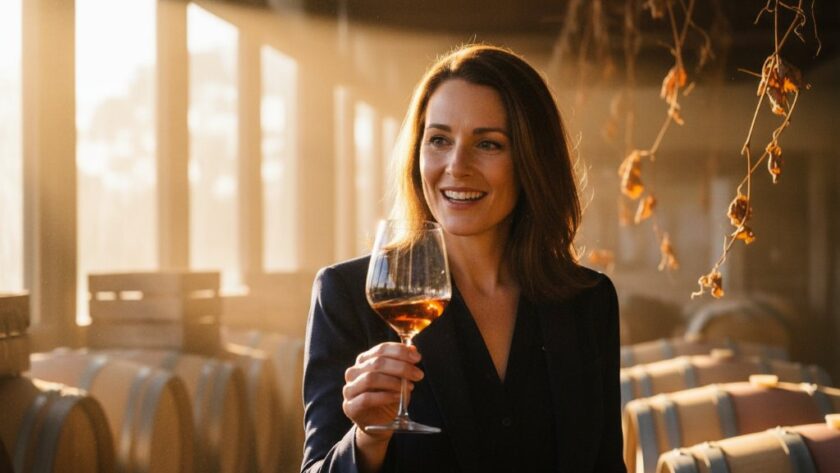 A vibrant, cinematic shot showcasing professional Irymple brand storytelling photography, featuring a local artisan passionately explaining their craft in a sunlit Irymple studio, conveying authenticity and skill.