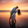 Romantic Aspendale beach engagement photos: Your love story
