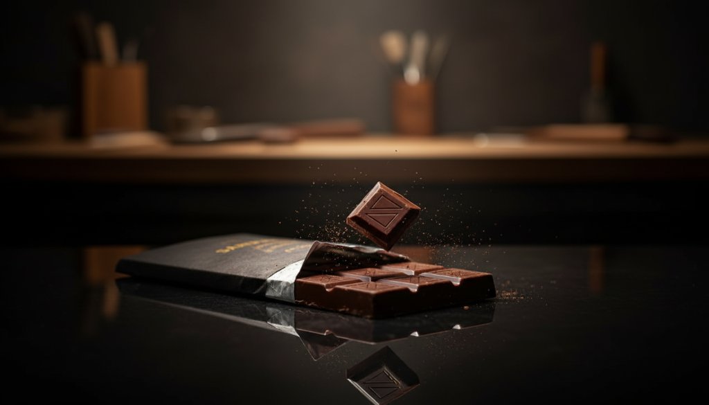 Dramatic close-up of a premium, handcrafted Sandhurst product, showcasing intricate details under cinematic lighting, representing Sandhurst Custom Product Photography for E-commerce Brands with elegance.