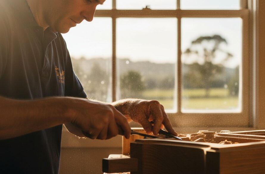 An 'epic moment' photograph showcasing vibrant produce and a smiling artisan in a bustling Warragul local market, highlighting Warragul commercial photography boosting local business visibility for their brand, captured with dramatic, professional lighting.
