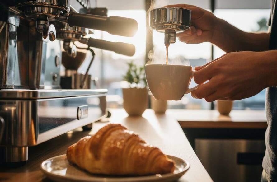 An epic moment captured: a close-up, high-angle shot showcasing a perfectly styled brunch dish at a sun-drenched cafe in Wheelers Hill, highlighting the vibrant colours and textures, embodying Wheelers Hill cafe food photography mastery.