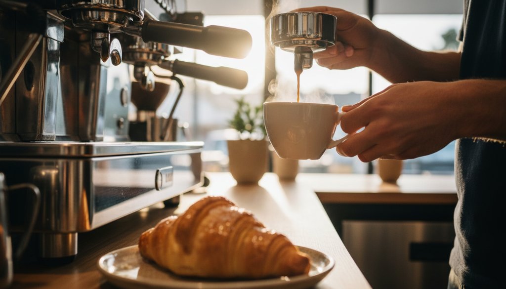 An epic moment captured: a close-up, high-angle shot showcasing a perfectly styled brunch dish at a sun-drenched cafe in Wheelers Hill, highlighting the vibrant colours and textures, embodying Wheelers Hill cafe food photography mastery.