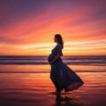 Wonthaggi Beach Maternity Photos Sunset Glow A Magical Session